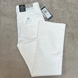 Mavi White Denim Jeans, Barcelona, 28 x 31